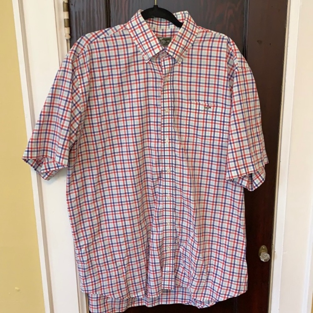 Southern Point Short Sleeve Button Down